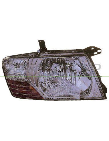 PROIETTORE DESTRO H4 ELETTRICO MITSUBISHI PAJERO Mod. 01-03 - 12-06