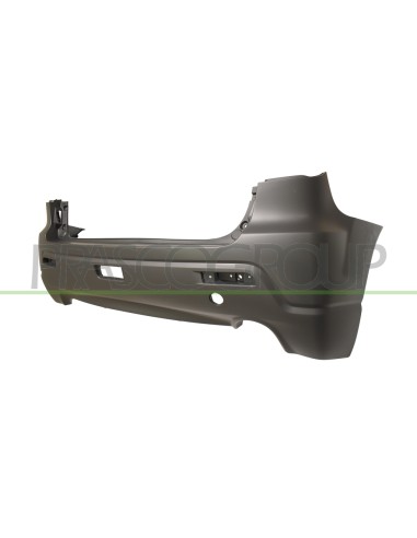 PARAURTI POSTERIORE NERO LISCIO DA PRIMERIZZARE CON TRACCE PDC MITSUBISHI OUTLANDER-ASX Mod. 09-09 - 07-12