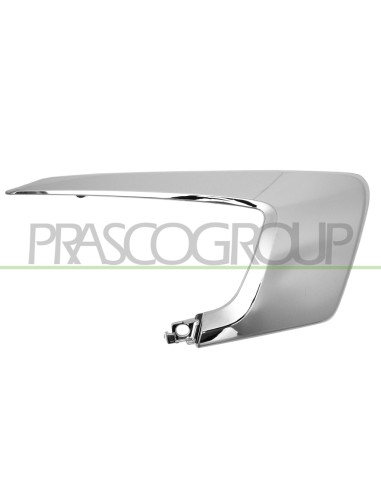 MODANATURA DESTRA PARAURTI ANTERIORE SUPERIORE CROMATA MITSUBISHI ASX Mod. 01-16 - 07-17