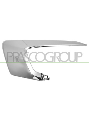 MODANATURA SINISTRA PARAURTI ANTERIORE SUPERIORE CROMATA MITSUBISHI ASX Mod. 01-16 - 07-17