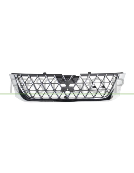 GRIGLIA RADIATORE CROMATA MITSUBISHI L200 STRADA Mod. 01-01 - 12-03