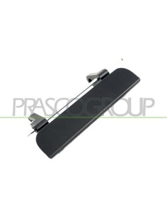 LEVA PORTELLONE NERA LISCIA MITSUBISHI L200 STRADA Mod. 02-05 - 02-10