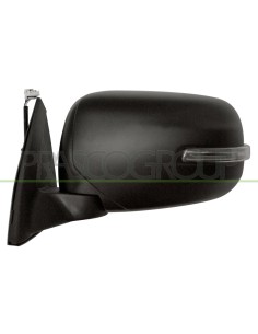 RETROVISORE SINISTRO ELETTRICO NERO CON FANALE CONVESSO MITSUBISHI L200 STRADA Mod. 03-10 - 12-14