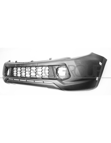 PARAURTI ANTERIORE CON PRIMER CON TRACCE LAVAFARI CON FORI PARAFANGHINI MITSUBISHI L200 TRITON Mod. 01-15 - 03-19