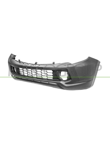 PARAURTI ANTERIORE NERO LISCIO DA PRIMERIZZARE SENZA FORI PARAFANGHINI MITSUBISHI L200 TRITON Mod. 01-15 - 03-19