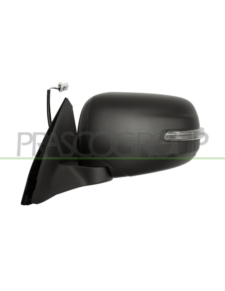 RETROVISORE SINISTRO ELETTRICO NERO CON FANALE CONVESSO MITSUBISHI L200 TRITON Mod. 01-15 - 03-19