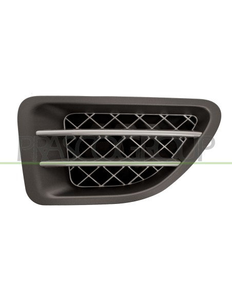 GRIGLIA PARAFANGO ANTERIORE DESTRO GRIGIO SCURO ARGENTO MOD. SUPERCHARGED LAND ROVER RANGE ROVER SPORT L320 Mod. 10-05 - 09-09