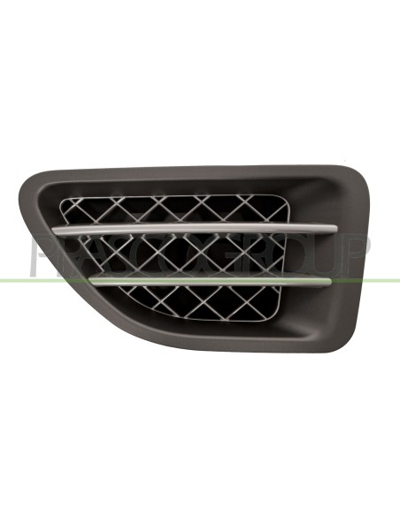 GRIGLIA PARAFANGO ANTERIORE SINISTRO GRIGIO SCURO ARGENTO MOD. SUPERCHARGED LAND ROVER RANGE ROVER SPORT L320 Mod. 10-05 - 09-09