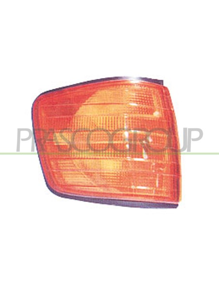FANALE ANTERIORE SINISTRO ARANCIO CON PORTALAMPADA MERCEDES W126 Mod. 01-80 - 01-91