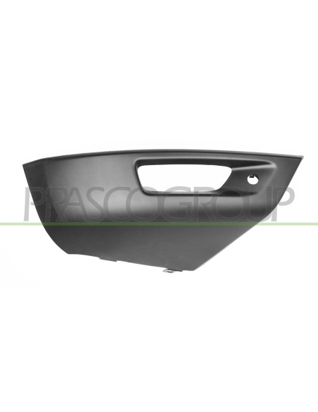 SPOILER DESTRO PARAURTI ANTERIORE NERO GOFFRATO CON FORI PDC+SUPPORTI LAND ROVER RANGE ROVER SPORT L494 Mod. 03-13 - 10-17
