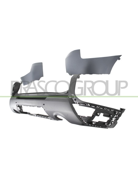 PARAURTI POSTERIORE CON PRIMER CON FORI PDC+SUPPORTI LAND ROVER RANGE ROVER SPORT L494 Mod. 03-13 - 10-17
