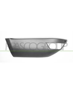 SPOILER SINISTRO PARAURTI POSTERIORE NERO GOFFRATO CON FORI PDC+SUPPORTI LAND ROVER RANGE ROVER SPORT L494 Mod. 03-13 - 10-17