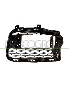 GRIGLIA SINISTRA PARAURTI ANTERIORE NERA LUCIDA CON SEDE FENDI LAND ROVER RANGE ROVER SPORT L494 Mod. 03-13 - 10-17