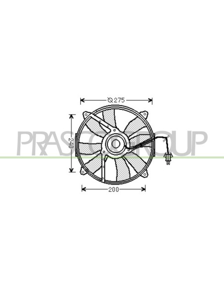 VENTOLA MERCEDES C CLASS (W203) Mod. 03-00 - 02-04