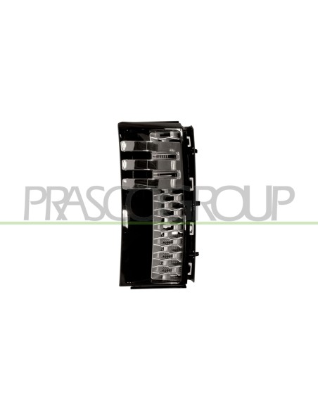 GRIGLIA PARAFANGO ANTERIORE DESTRO NERA ARGENTO-CROMATO MOD. AUTOBIOGRAPHY BLACK LAND ROVER RANGE ROVER L322 Mod. 01-10 - 11-12