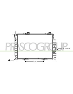 RADIATORE MERCEDES C CLASS (W202) Mod. 06-93 - 06-00