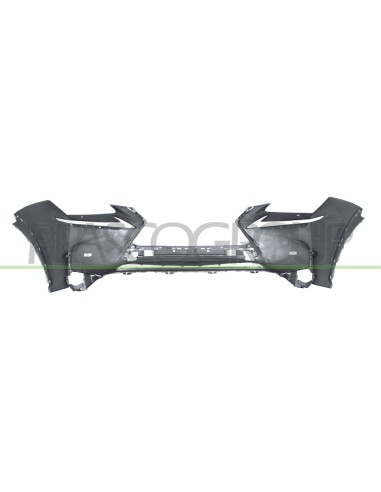 PARAURTI ANTERIORE CON PRIMER CON FORI PDC+SUPPORTI CON FORI LAVAFARI CON TRACCE PARK ASSIST