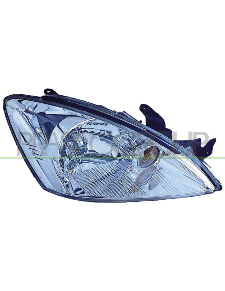 PROIETTORE DESTRO H4 ELETTRICO SENZA MOTORE CROMATO MITSUBISHI LANCER Mod. 01-02 - 04-08