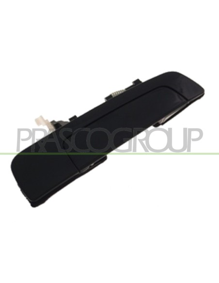 MANIGLIA POSTERIORE DESTRA ESTERNA NERA LISCIA MITSUBISHI LANCER Mod. 03-96 - 07-01
