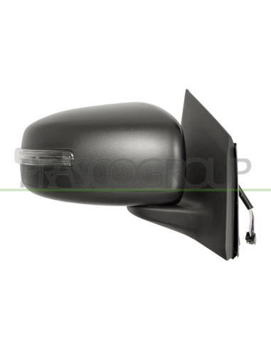 RETROVISORE DESTRO ELETTRICO NERO CON FANALE CONVESSO MITSUBISHI SPACE STAR Mod. 01-13 - 02-16