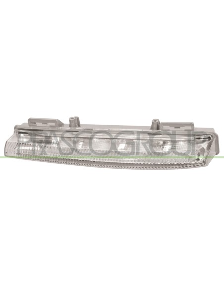 LUCE DIURNA SINISTRA CON LAMPADINA RETTANGOLARE LED MERCEDES SLK (R172) Mod. 02-11 - 02-16