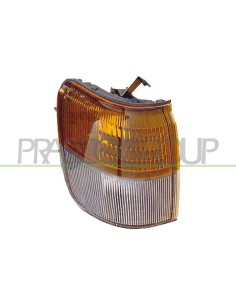 FANALE ANTERIORE DESTRO BIANCO ARANCIO CON PORTALAMPADA MITSUBISHI PAJERO Mod. 04-91 - 12-96