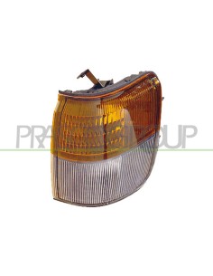 FANALE ANTERIORE SINISTRO BIANCO ARANCIO CON PORTALAMPADA MITSUBISHI PAJERO Mod. 04-91 - 12-96