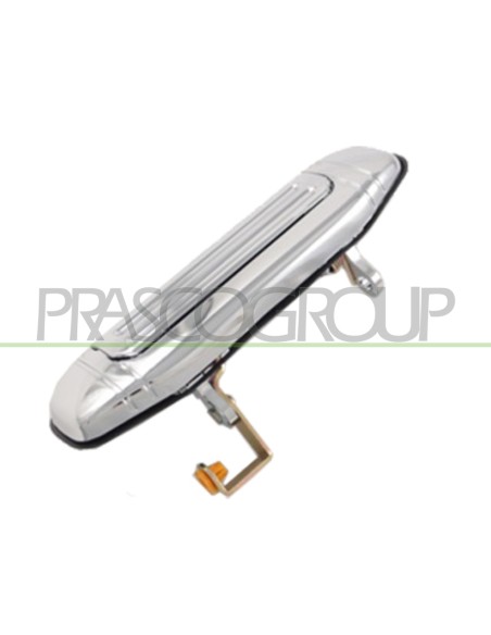 MANIGLIA POSTERIORE SINISTRA ESTERNA CROMATA MITSUBISHI PAJERO Mod. 01-97 - 08-99