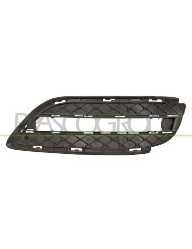 GRIGLIA DESTRA PARAURTI ANTERIORE NERA CON SEDE LUCE DIURNA RETTANGOLARE MERCEDES B CLASS (W246) Mod. 10-11 - 10-14