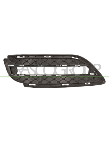 GRIGLIA SINISTRA PARAURTI ANTERIORE NERA CON SEDE LUCE DIURNA RETTANGOLARE MERCEDES B CLASS (W246) Mod. 10-11 - 10-14
