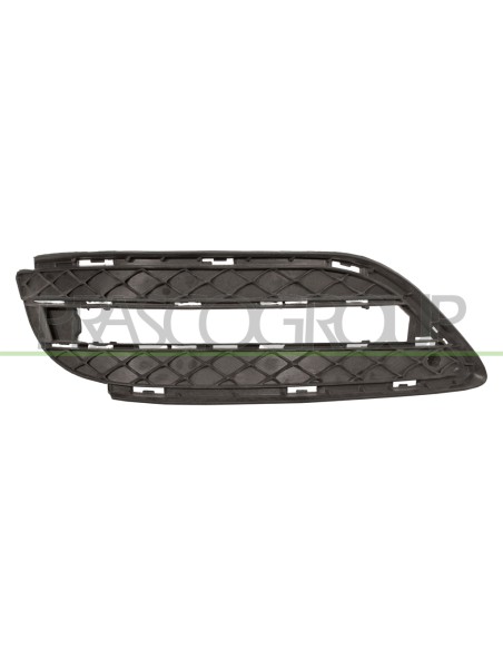 GRIGLIA SINISTRA PARAURTI ANTERIORE NERA CON SEDE LUCE DIURNA RETTANGOLARE MERCEDES B CLASS (W246) Mod. 10-11 - 10-14