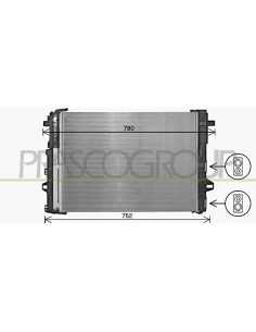 CONDENSATORE MERCEDES - B CLASS (W246) - Mod. 10-1