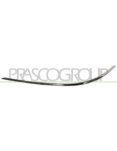 PROFILO SINISTRO PARAURTI ANTERIORE CROMATO MERCEDES C CLASS COUPE' (C204) Mod. 03-11 - 06-15