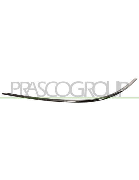 PROFILO SINISTRO PARAURTI ANTERIORE CROMATO MERCEDES C CLASS COUPE' (C204) Mod. 03-11 - 06-15