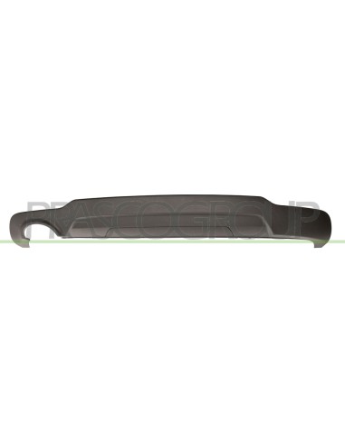 SPOILER PARAURTI POSTERIORE SENZA PRIMER CON SCARICO SINGOLO SINISTRO MERCEDES C CLASS COUPE' (C204) Mod. 03-11 - 06-15