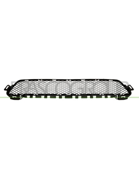 GRIGLIA PARAURTI ANTERIORE CENTRALE NERA MERCEDES C CLASS (W205-S205) Mod. 01-14 - 08-18