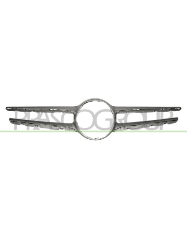 MODANATURA GRIGLIA RADIATORE ARGENTO SENZA FORO TELECAMERA CON FORI PROFILO MERCEDES C CLASS (W205-S205) Mod. 01-14 - 08-18