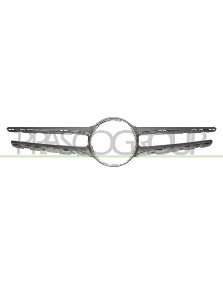 MODANATURA GRIGLIA RADIATORE ARGENTO SENZA FORO TELECAMERA CON FORI PROFILO MERCEDES C CLASS (W205-S205) Mod. 01-14 - 08-18