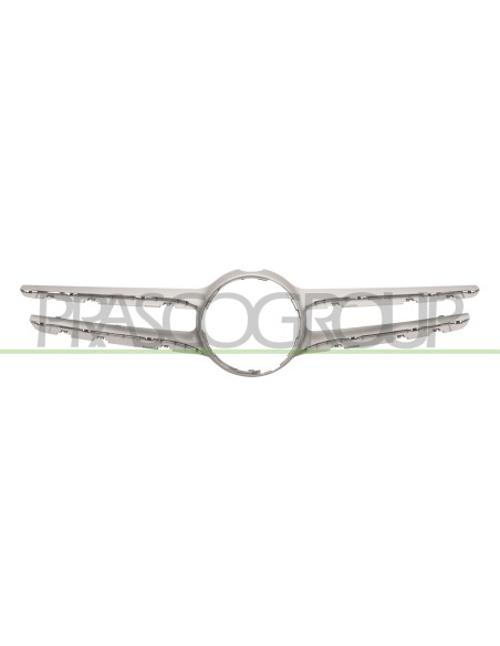 MODANATURA GRIGLIA RADIATORE ARGENTO CON FORO TELECAMERA CON FORI PROFILO MERCEDES C CLASS (W205-S205) Mod. 01-14 - 08-18