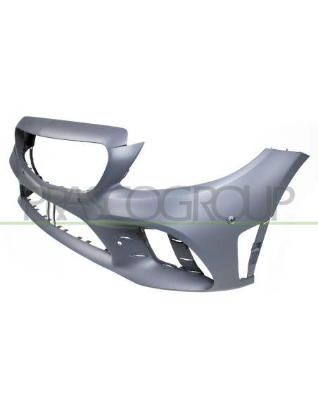 PARAURTI ANTERIORE CON PRIMER CON TAPPO COPRI GANCIO CON FORI PDC CON FORI PARK ASSIST+SUPPORTI