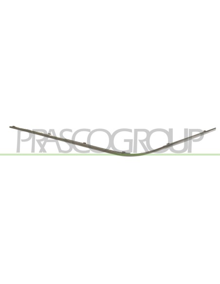 PROFILO MODANATURA SINISTRA PARAURTI ANTERIORE CROMATO MERCEDES E CLASS (W210) Mod. 09-99 - 06-02