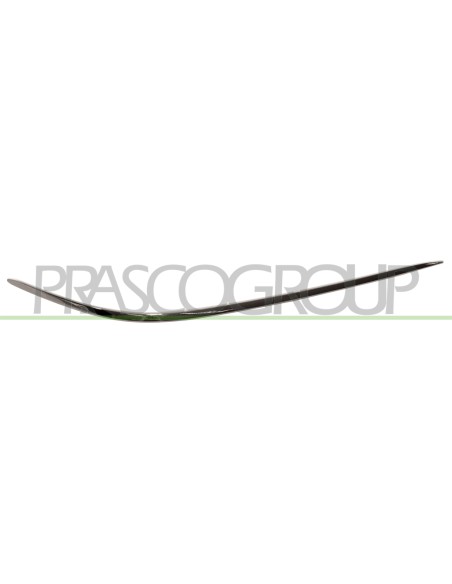 PROFILO DESTRO PARAURTI ANTERIORE CROMATO MERCEDES S CLASS (W220) Mod. 09-02 - 09-05