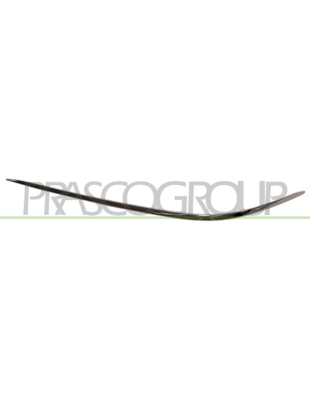 PROFILO SINISTRO PARAURTI ANTERIORE CROMATO MERCEDES S CLASS (W220) Mod. 09-02 - 09-05