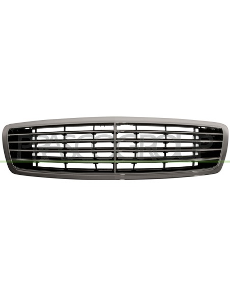 GRIGLIA RADIATORE COMPLETA CROMATA INTERNO NERO MERCEDES S CLASS (W220) Mod. 09-02 - 09-05