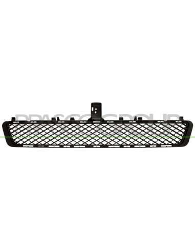 GRIGLIA PARAURTI ANTERIORE CENTRALE NERA MOD. CLASSIC MERCEDES E CLASS (W212) Mod. 05-09 - 04-13