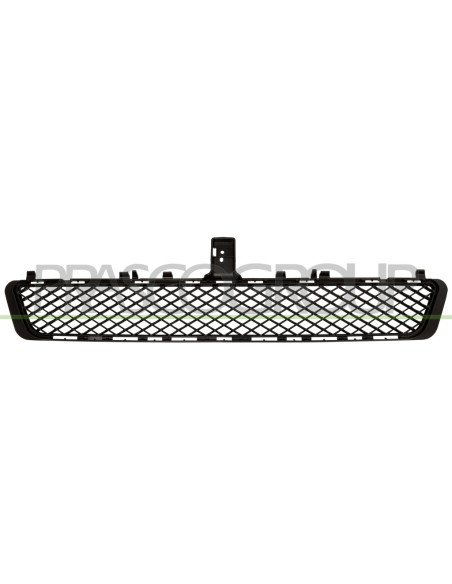 GRIGLIA PARAURTI ANTERIORE CENTRALE NERA MOD. CLASSIC MERCEDES E CLASS (W212) Mod. 05-09 - 04-13