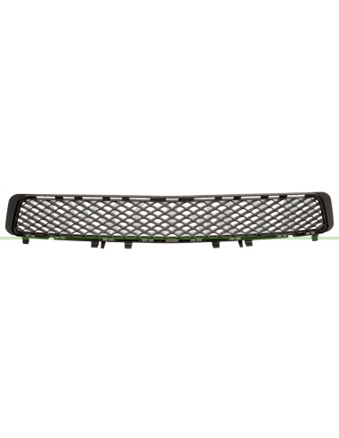 GRIGLIA PARAURTI ANTERIORE CENTRALE NERA MOD. AVANTGARDE MERCEDES E CLASS (W212) Mod. 05-09 - 04-13