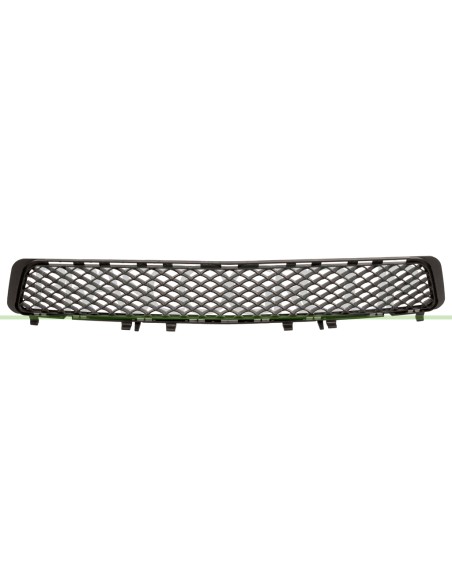 GRIGLIA PARAURTI ANTERIORE CENTRALE NERA MOD. AVANTGARDE MERCEDES E CLASS (W212) Mod. 05-09 - 04-13