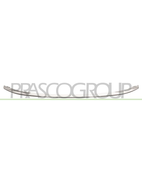 PROFILO PARAURTI ANTERIORE CENTRALE CROMATO MOD. AVANTGARDE-ELEGANCE MERCEDES E CLASS (W212) Mod. 05-13 - 01-16