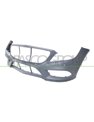 PARAURTI ANTERIORE CON PRIMER CON TAPPO COPRI GANCIO CON FORI PARK ASSIST MOD. AMG